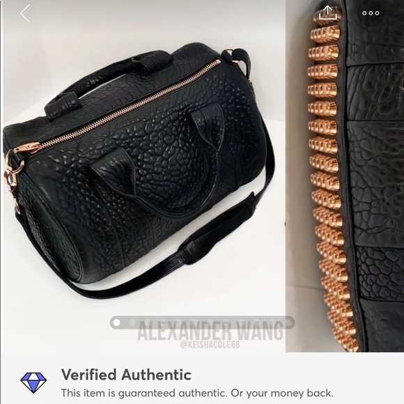 SOLD Authentic Alexander Wang Rocco Duffel Handbag - Picture 2 of 8